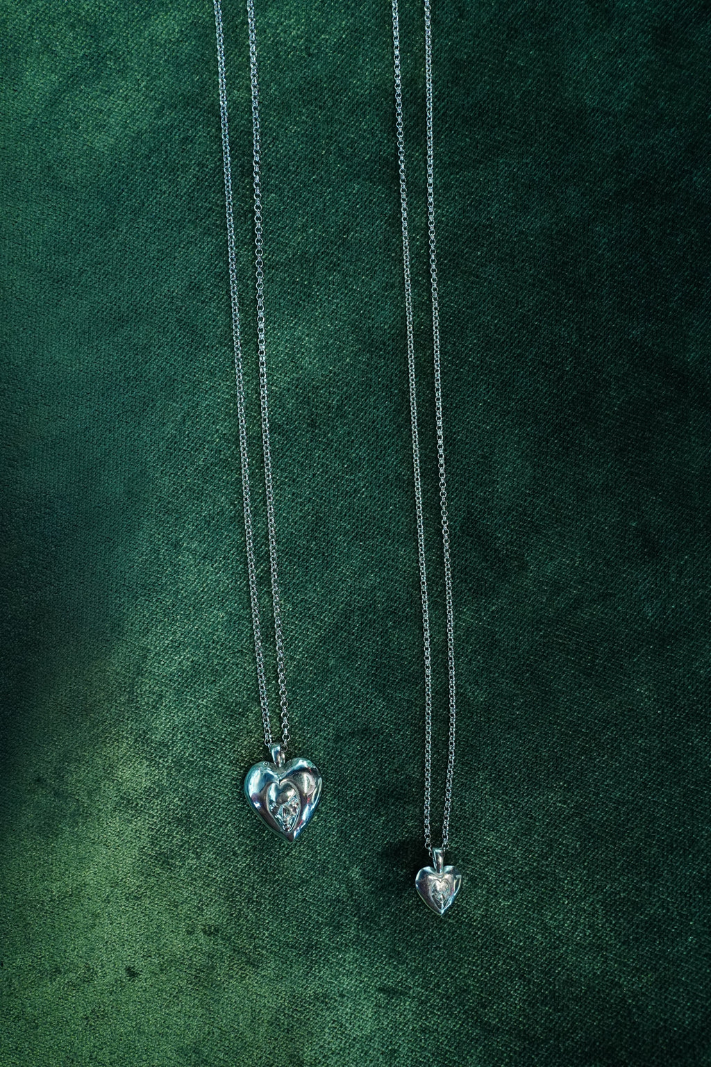 Heartfelt Small Pendant Silver