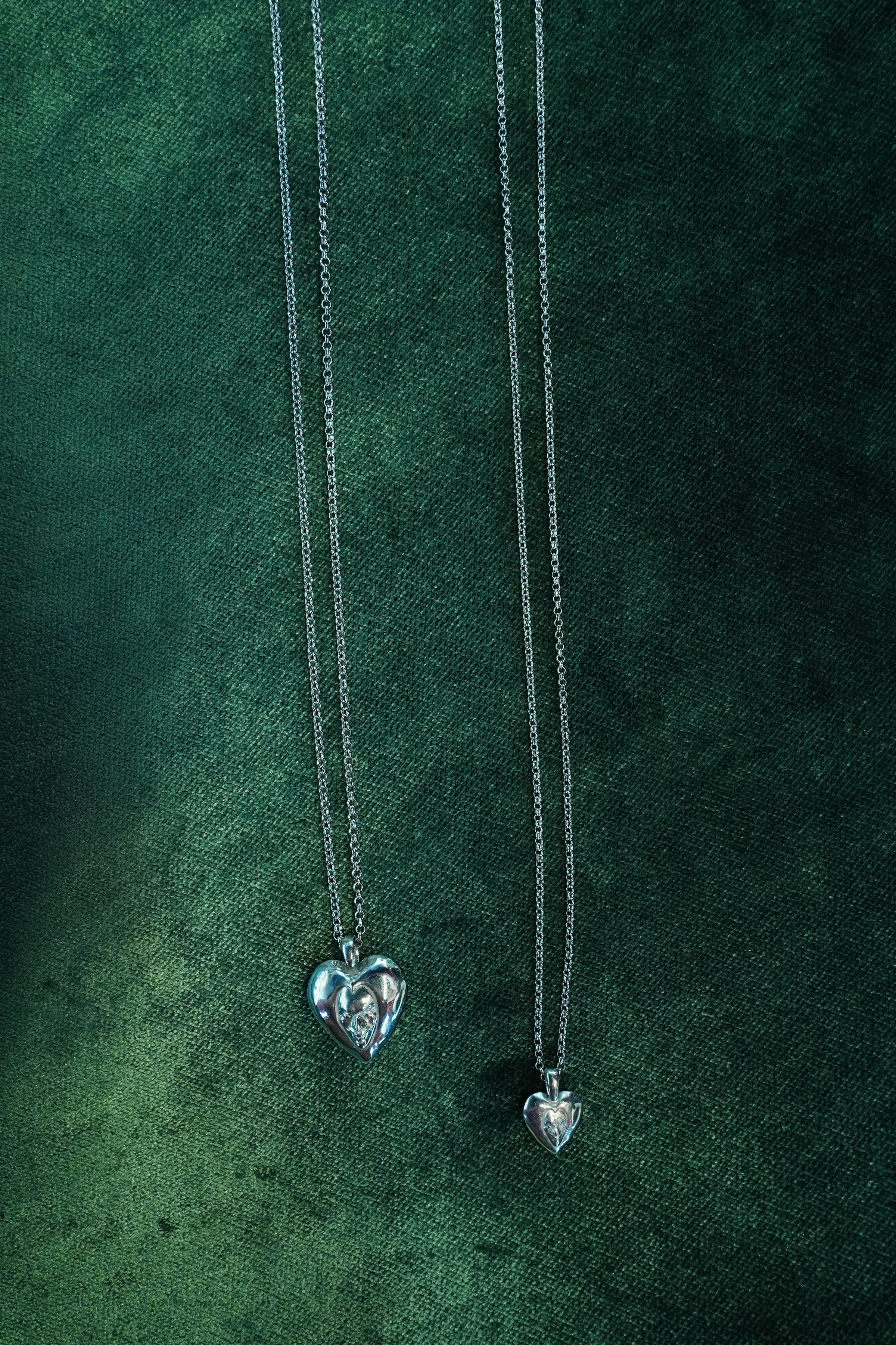 Heartfelt Small Pendant Silver