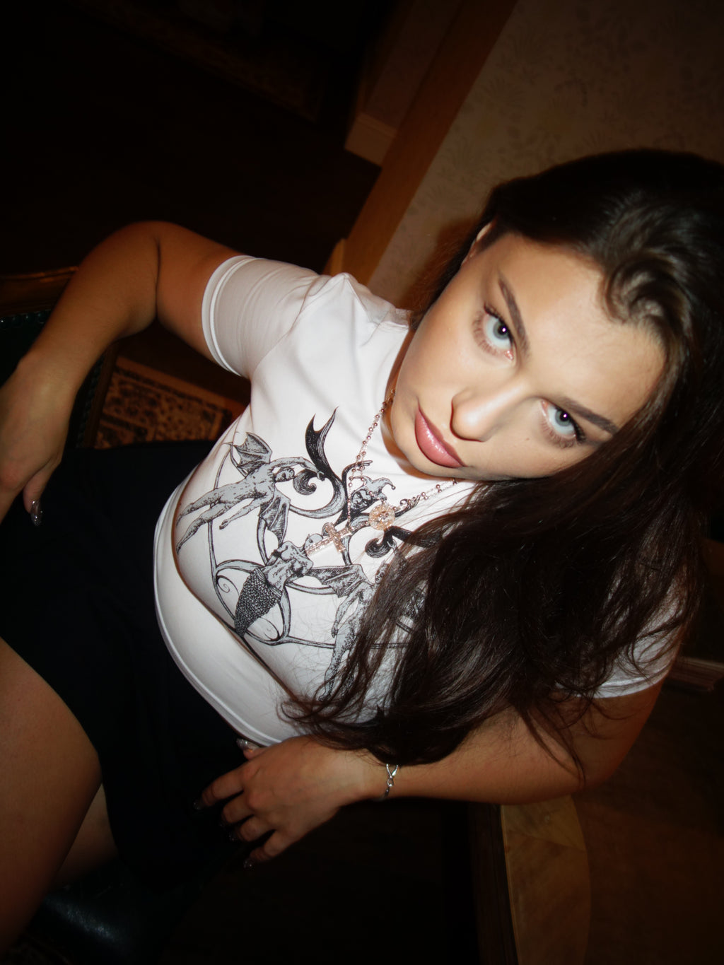 Legends Baby Tee White