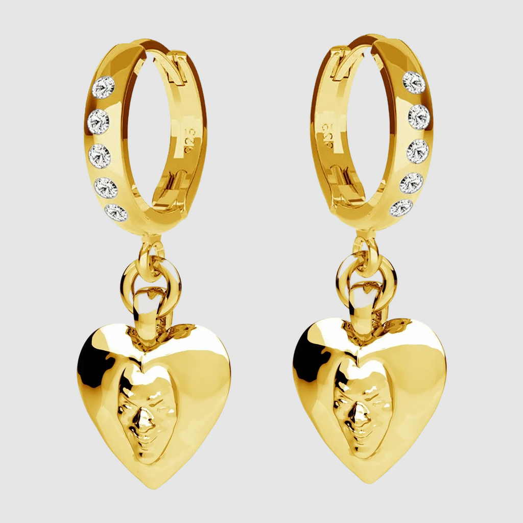 Heartfelt II Earring Gold