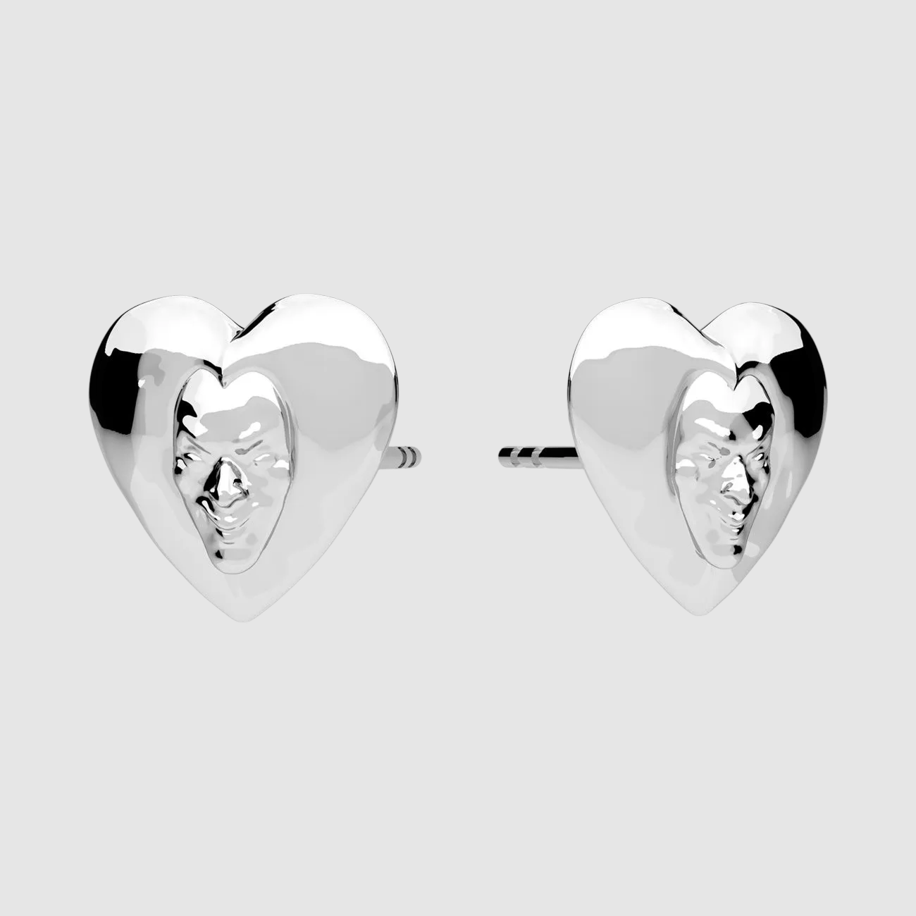 Heartfelt Pin Silver