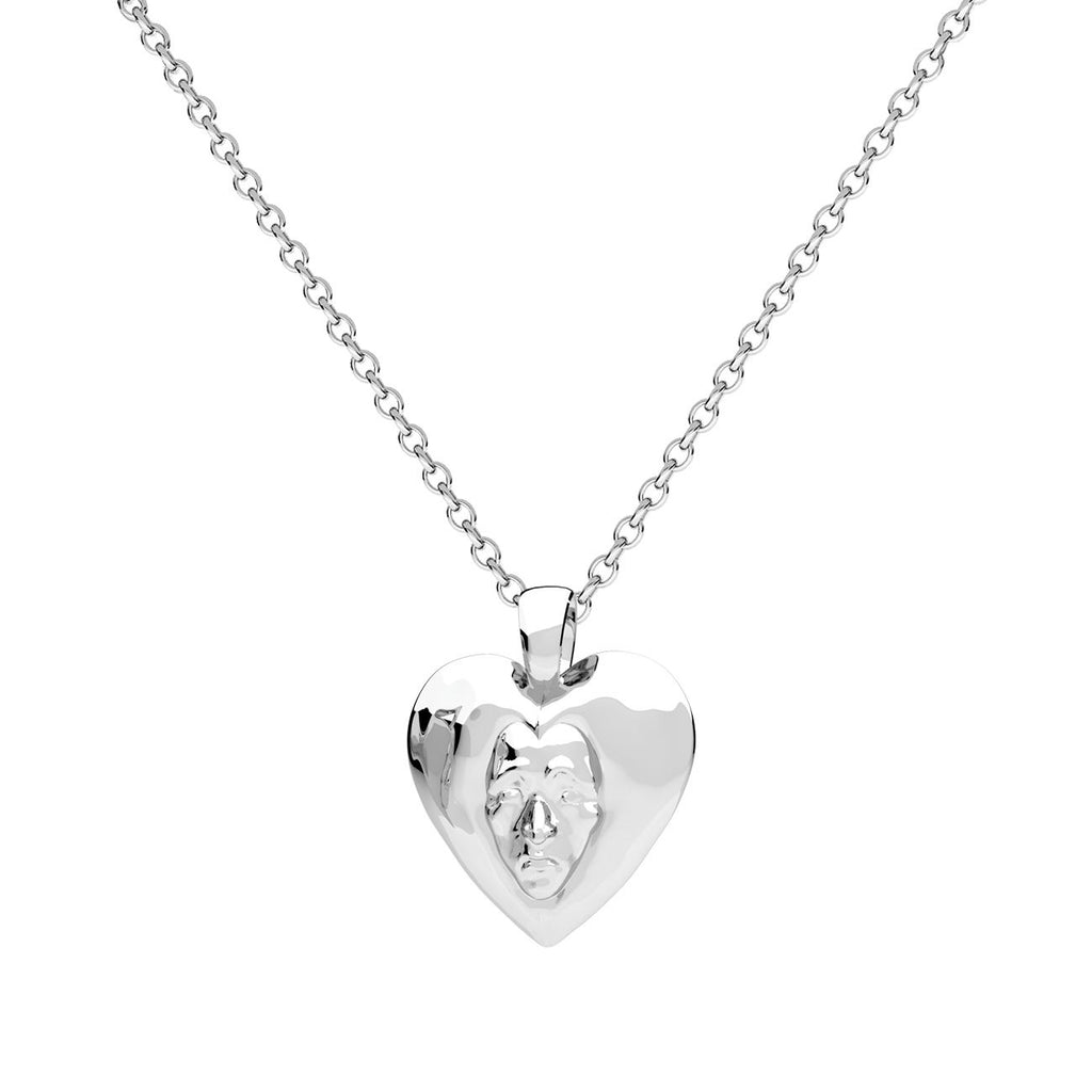 Heartfelt Small Pendant Silver