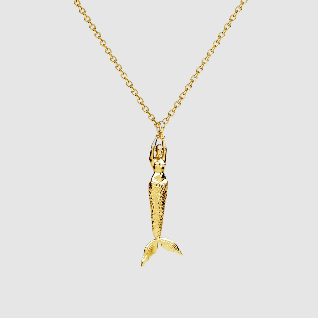 Mermaid Small Pendant Gold
