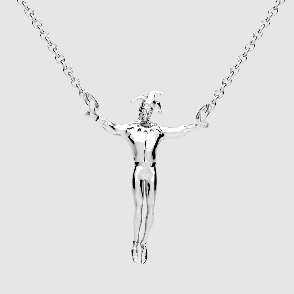 Slingshot Pendant Silver