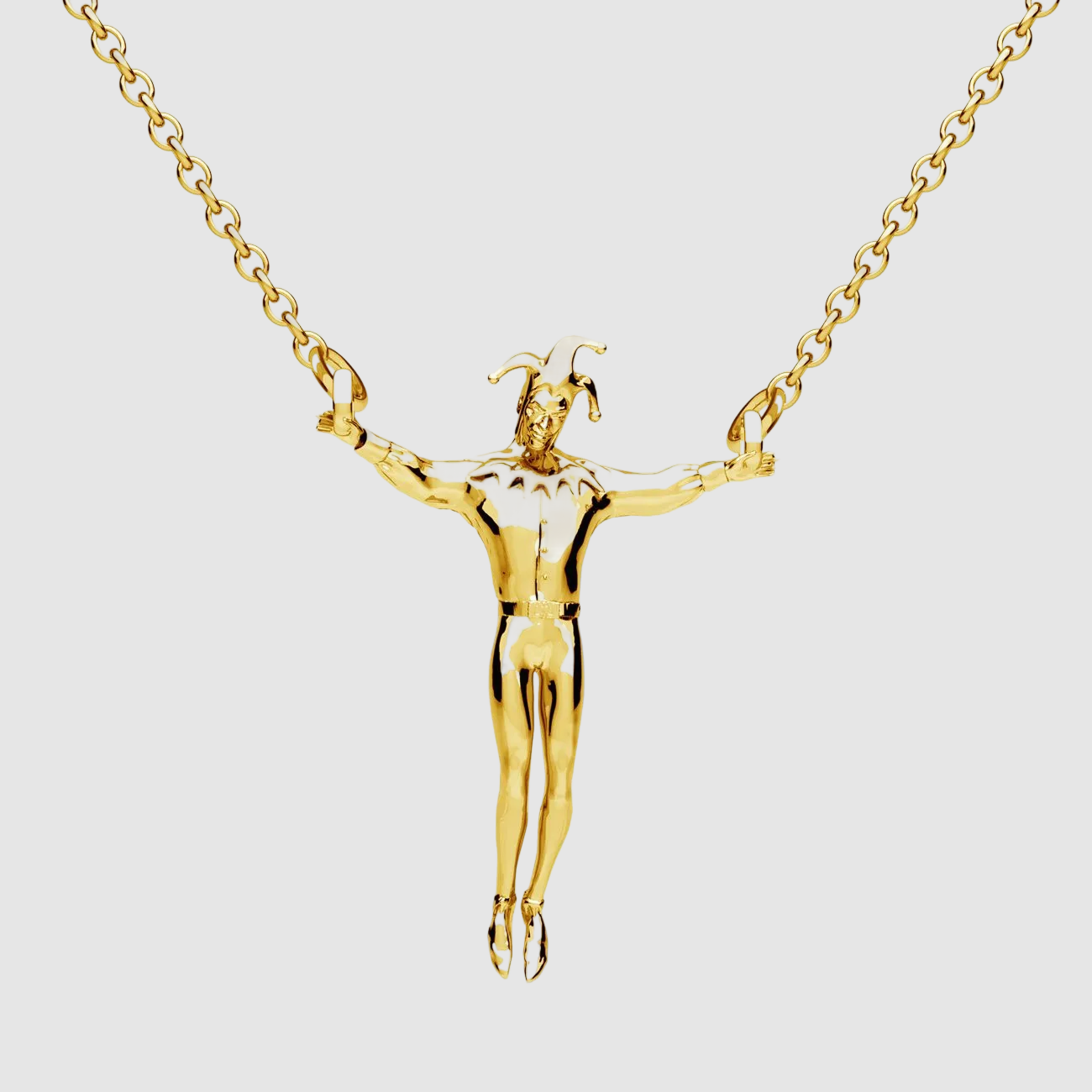 Slingshot Pendant Gold