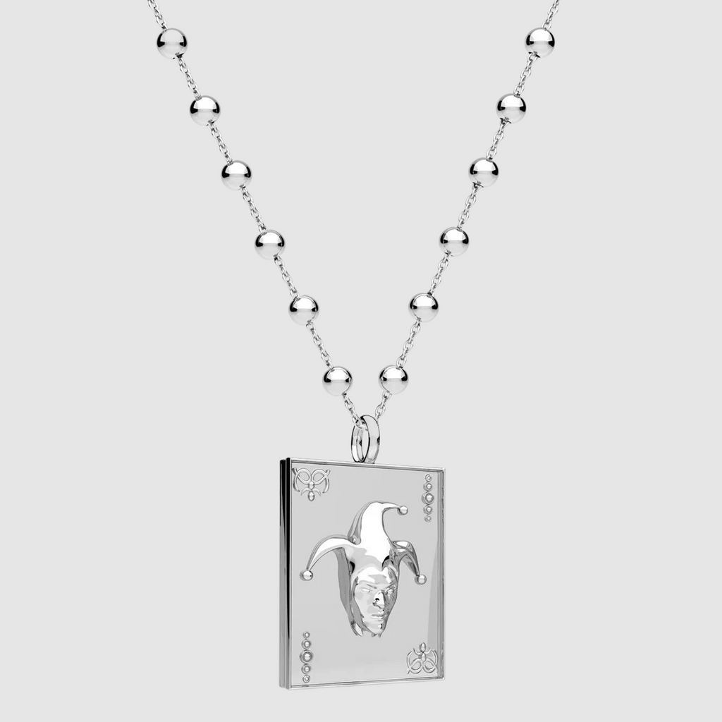 Stanissed Card Pendant Silver